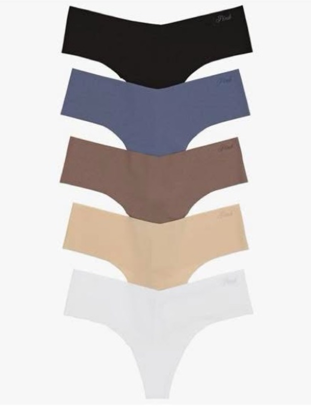 Brand New! Victoria's Secret Seamless Thong Pack
